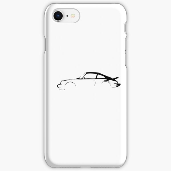 Silhouette Porsch iPhone Snap Case