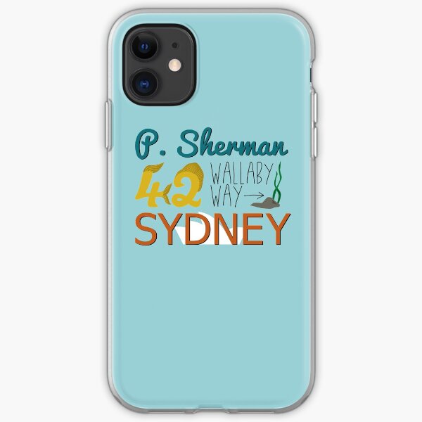P. Sherman 42 Wallaby Way Sydney iPhone Soft Case