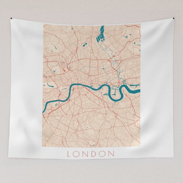 Item preview, London City Map designed and sold by margindot.