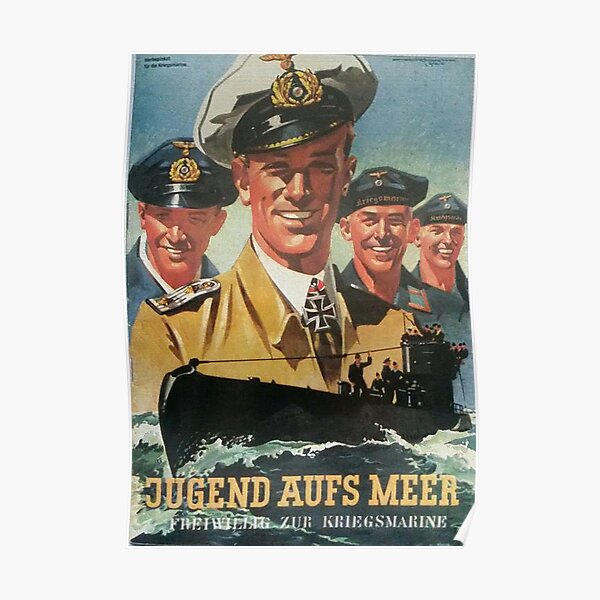 Volunteer for the Navy...vintage German Kriegsmarine Poster