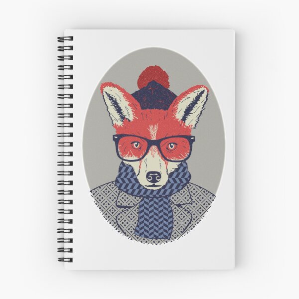 Item preview, hipster fox designed and sold by Binooo.