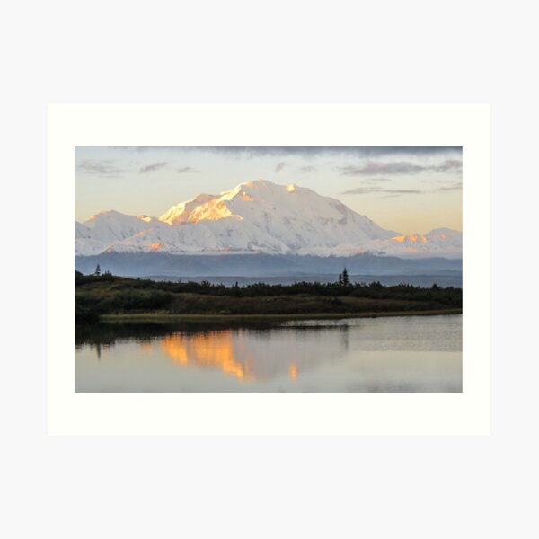 Denali Dawn Art Print