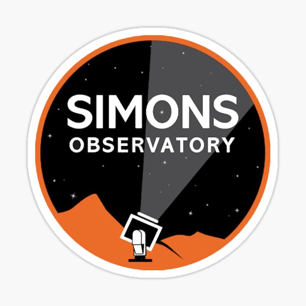 Item preview, Simons Observatory Logo designed and sold by Nikki SpaceStuffPlus.