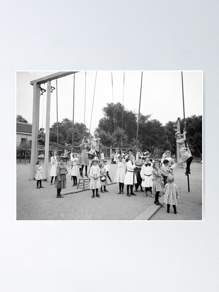 Girls Playground, Vintage Photo