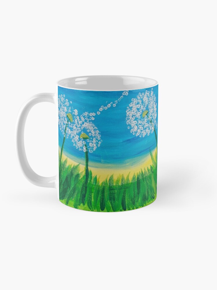 Alternate view of Dandelions Coffee Mug
