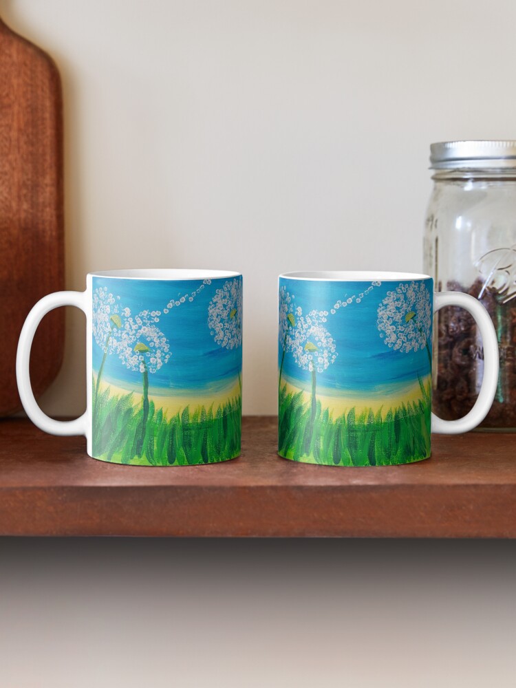 Alternate view of Dandelions Coffee Mug