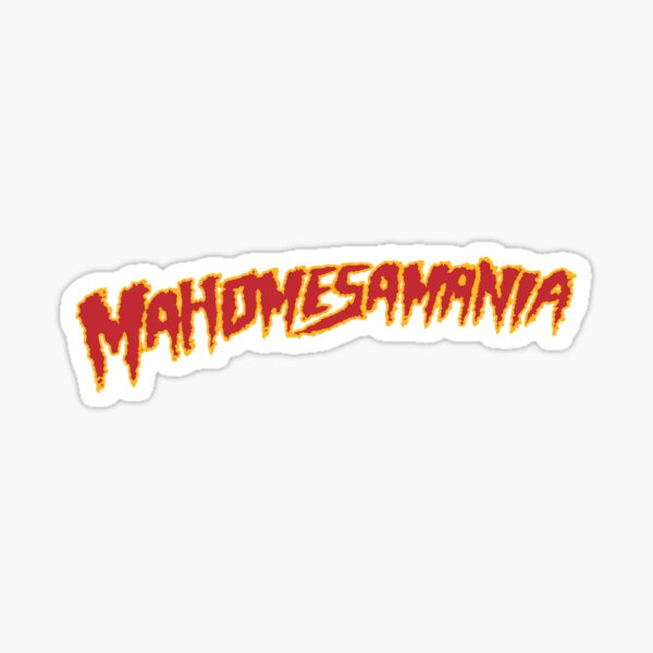 Mahomesamania Sticker