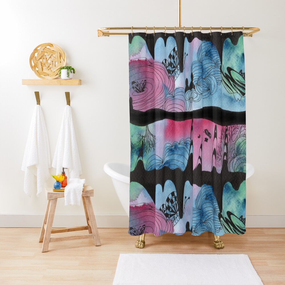 Roots & wings Shower Curtain