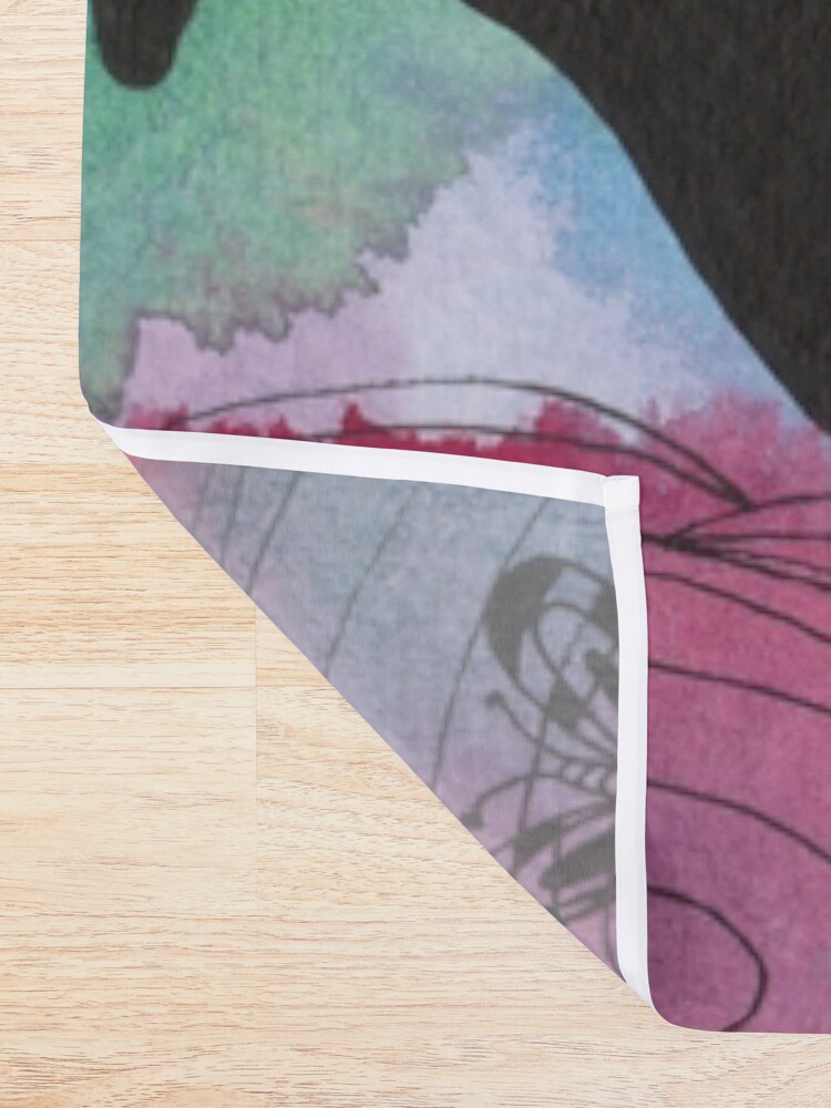 Alternate view of Roots & wings Shower Curtain