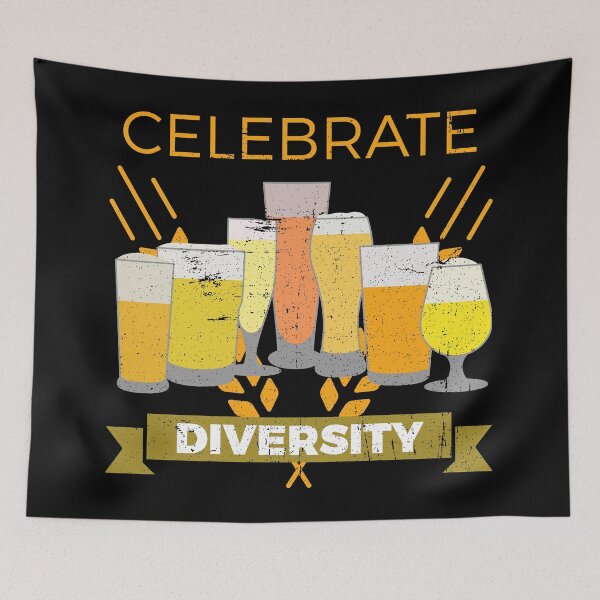Item preview, Celebrate Diversity - beers beer flavor designed and sold by anziehend.