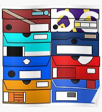 Sneaker head Poster