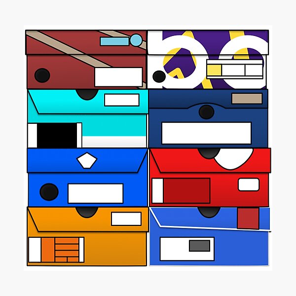 Sneaker head Photographic Print
