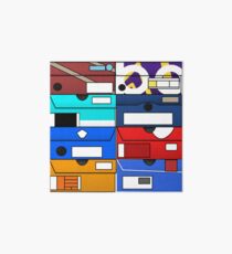 Sneaker head Art Board Print