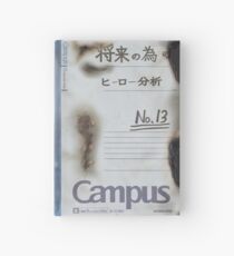 Verbrannt Boku no Hero Academia Izukus Notebook von All Might unterzeichnet Notizbuch