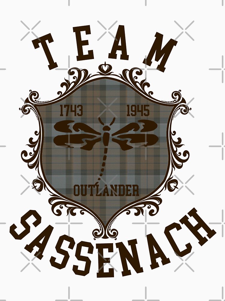 Team Sassenach Tartan T Shirt For Sale By Miriamsmart Redbubble Outlander T Shirts 2258