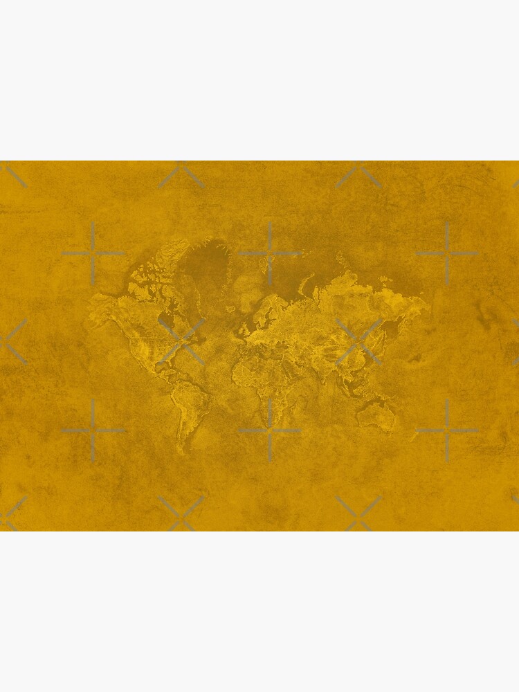 Disover Mustard Yellow Decor Canvas | Gold-Honey Wall Decor Premium Matte Vertical Poster