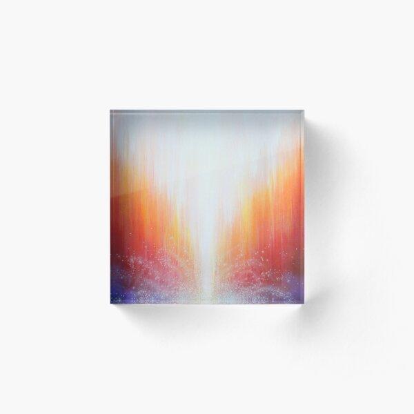 Celebration in the Spirit Garden Acrylic Block