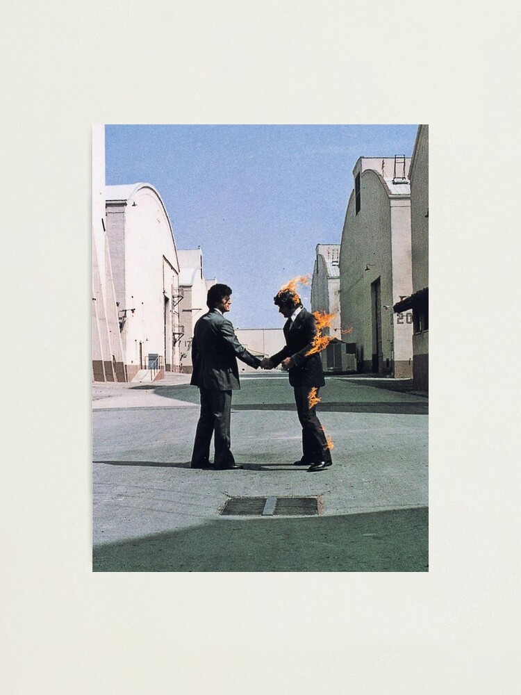 Alternate view of wish you were here Photographic Print