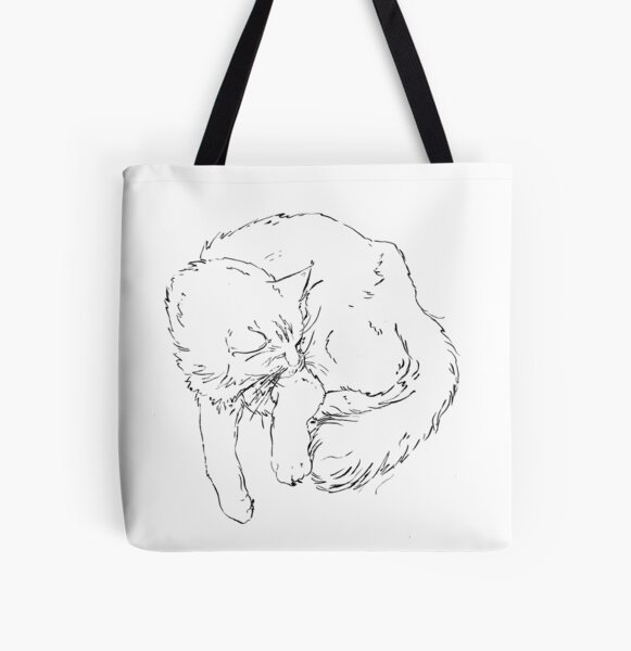 Ode to my cat Chanel All Over Print Tote Bag
