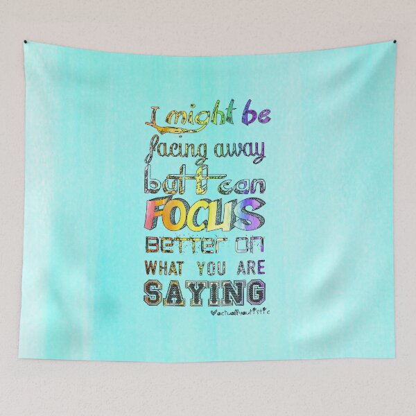Item preview, I may be looking away designed and sold by NatLeBrunDesign.