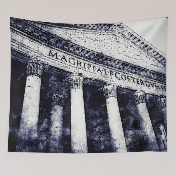 Item preview, The Roman Pantheon  designed and sold by AM FineArtPrints.