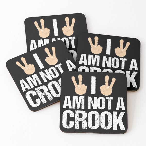 Item preview, I Am Not A Crook Funny Richard Nixon Quote designed and sold by Epic Love Designs.