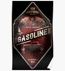 Hot Rod Gasoline Poster