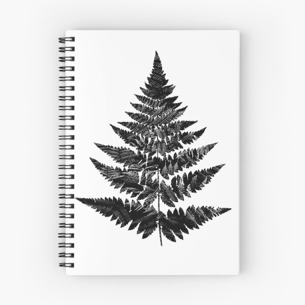 Item preview, Fern leaf, double exposure, monochrome designed and sold by TiKate.