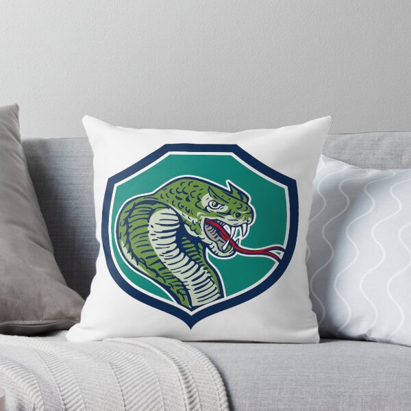 Item preview, Cobra Viper Snake Shield Retro designed and sold by patrimonio.