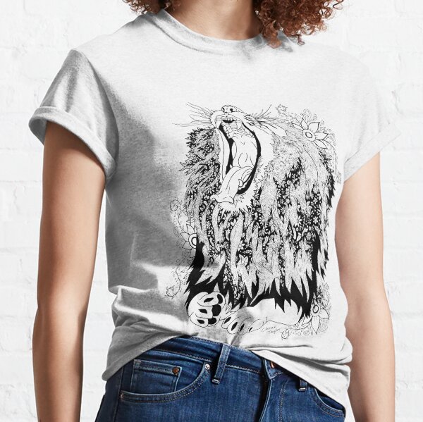 Funkadelic Lion (Black and White) Classic T-Shirt