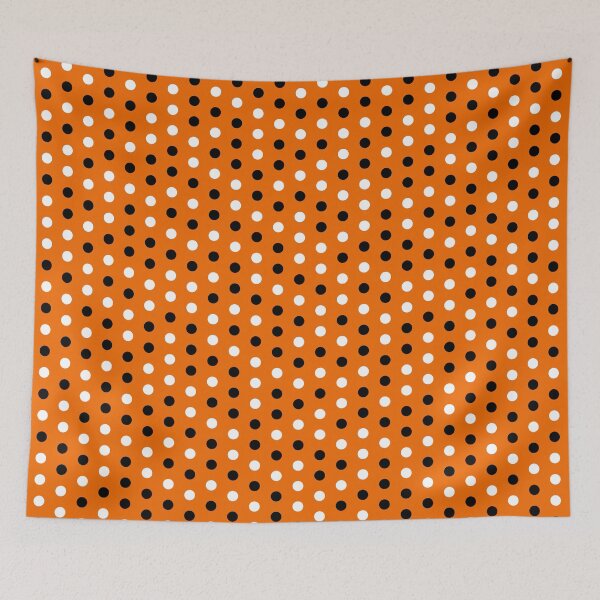 Item preview, Halloween Polka Dots designed and sold by 8118420I.