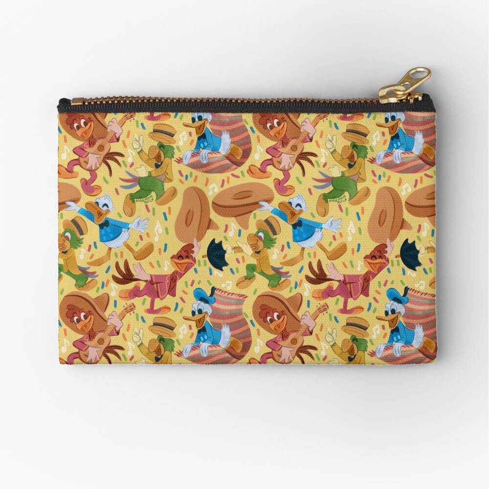 Three Happy Chappies! Zipper Pouch