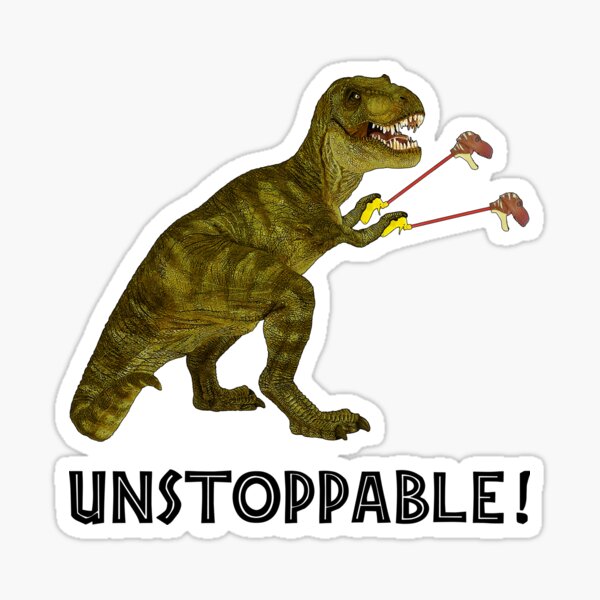 Item preview, Tyrannosaurus Rex with Grabbers is UnStoppable designed and sold by SirLeeTees.