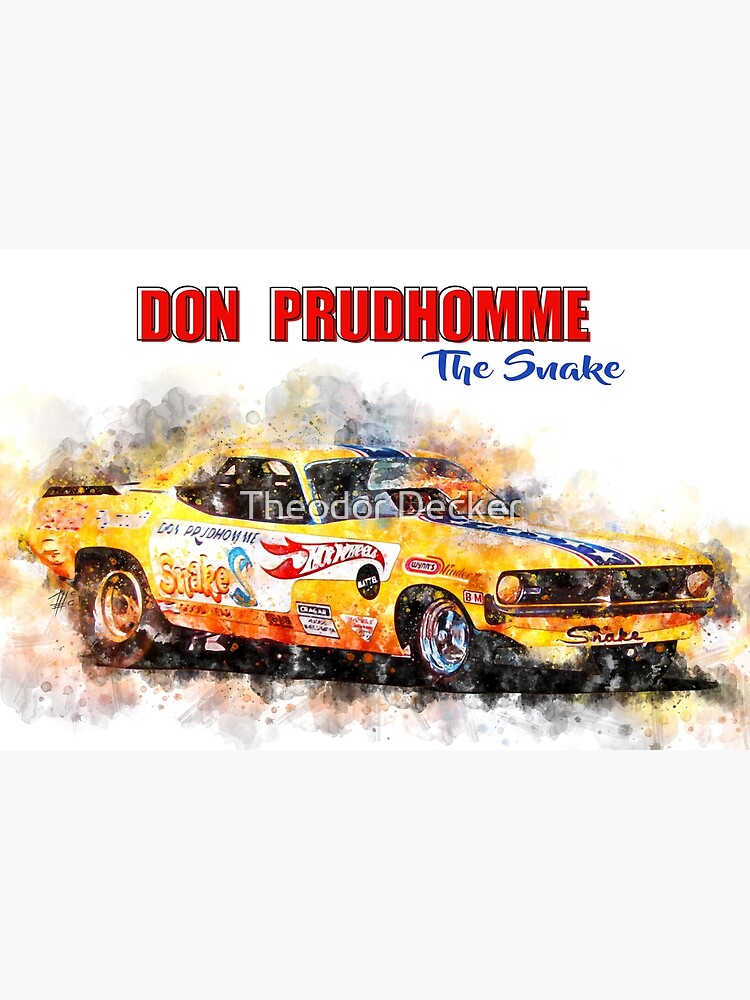 "Don Prudhomme, The Snake" Framed Art Print for Sale by theodordecker