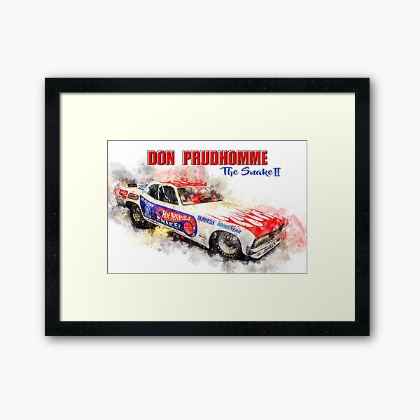 Don Prudhomme, The Snake 2 Framed Art Print