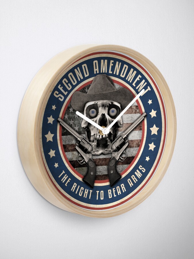 Alternate view of Second Amendment Clock