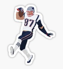 Rob Gronkowski Patriots Sticker