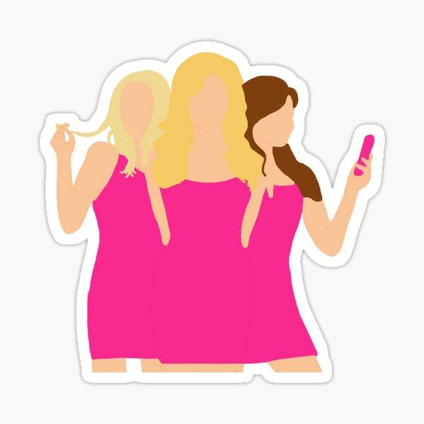 Mean Girls - Pink - Sticker