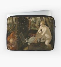 Susanna and the Elders by Tintoretto Laptop Sleeve
