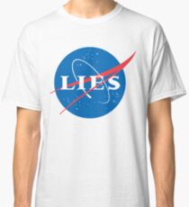 NASA LIES LOGO Classic T-Shirt