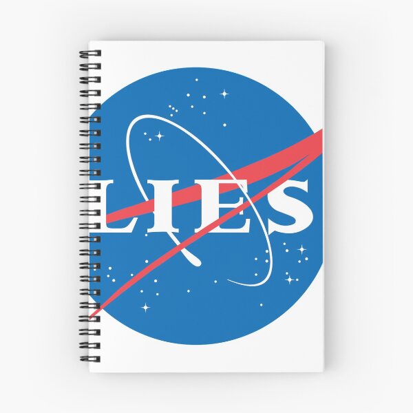 Item preview, NASA LIES LOGO designed and sold by DAN13L.