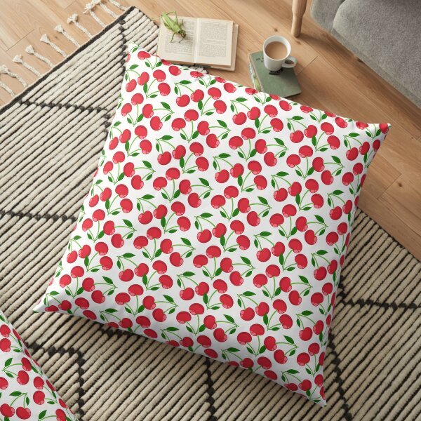 Cherries Floor Pillow