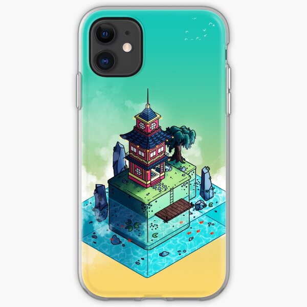 Lone Temple iPhone Soft Case