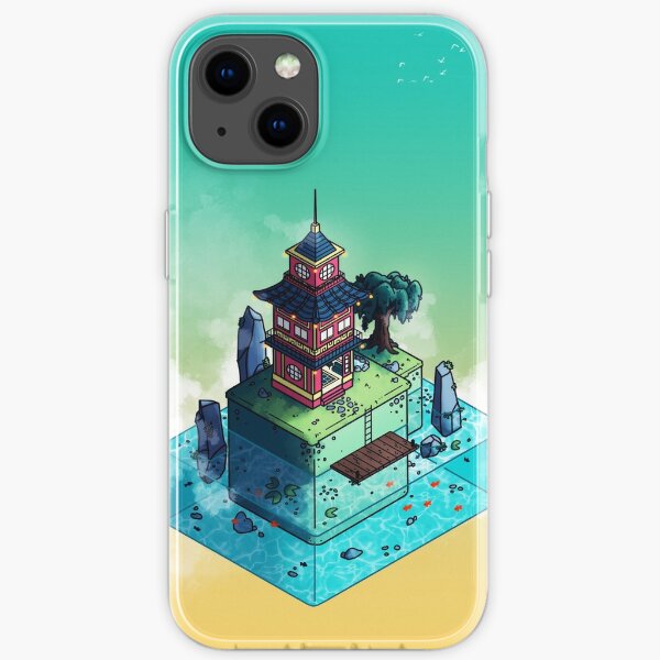 Lone Temple iPhone Soft Case