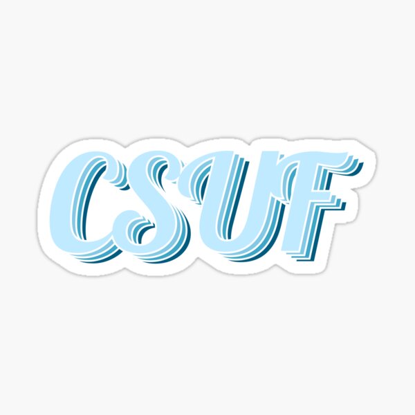 CSUF Sticker