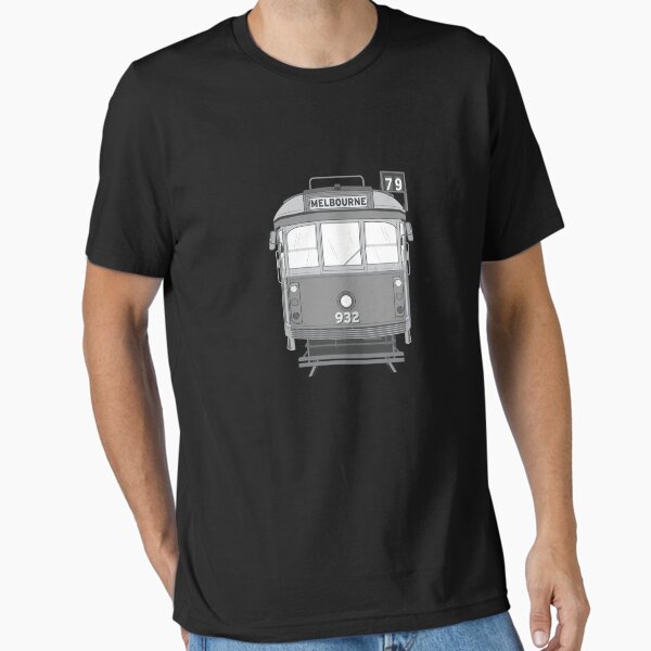 Item preview, Melbourne Heritage Tram (B/W) designed and sold by Matt Simner.