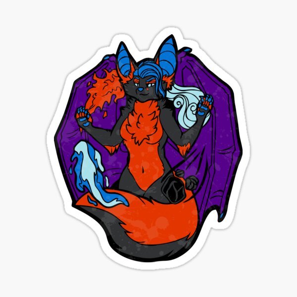 Magical Fantasy Temrin - Furry Sticker