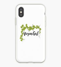 Vegan Girl iPhone Case
