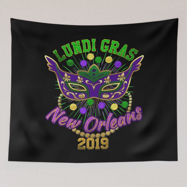 Item preview, Lundi Gras New Orleans Louisiana Mardi Gras 2019 designed and sold by miworldapparel.
