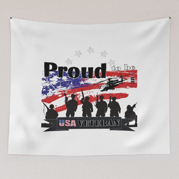 Item preview, Proud to be an USA veteran designed and sold by tlcgiftcenter.